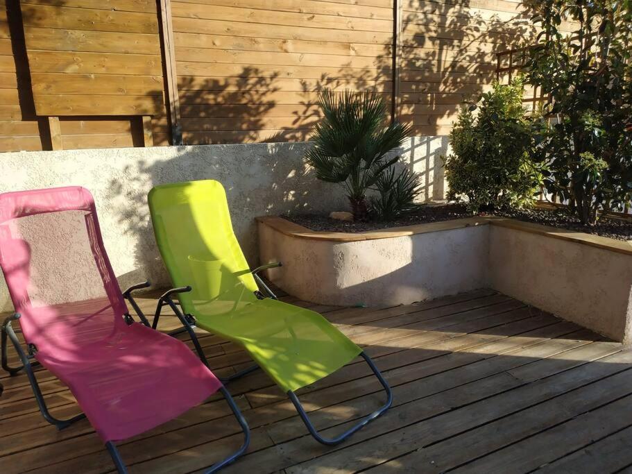 Studio Jacuzzi Prive A 8 Min A Pied De La Plage La Ciotat Exterior foto