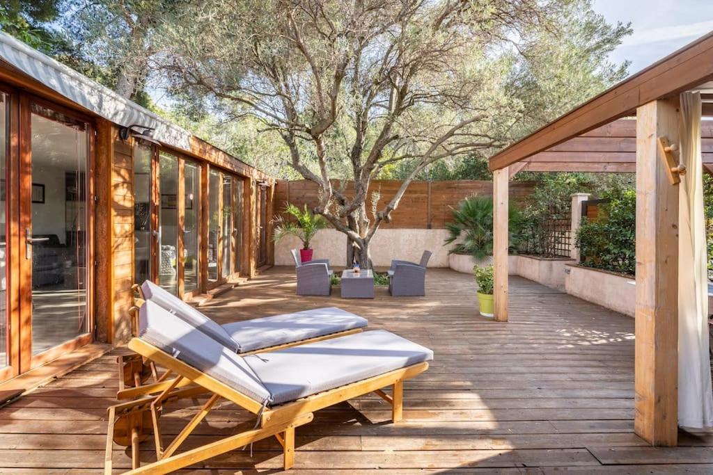 Studio Jacuzzi Prive A 8 Min A Pied De La Plage La Ciotat Exterior foto