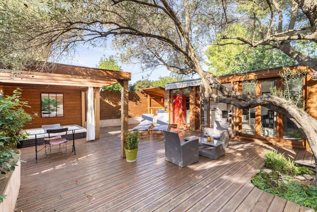 Studio Jacuzzi Prive A 8 Min A Pied De La Plage La Ciotat Exterior foto