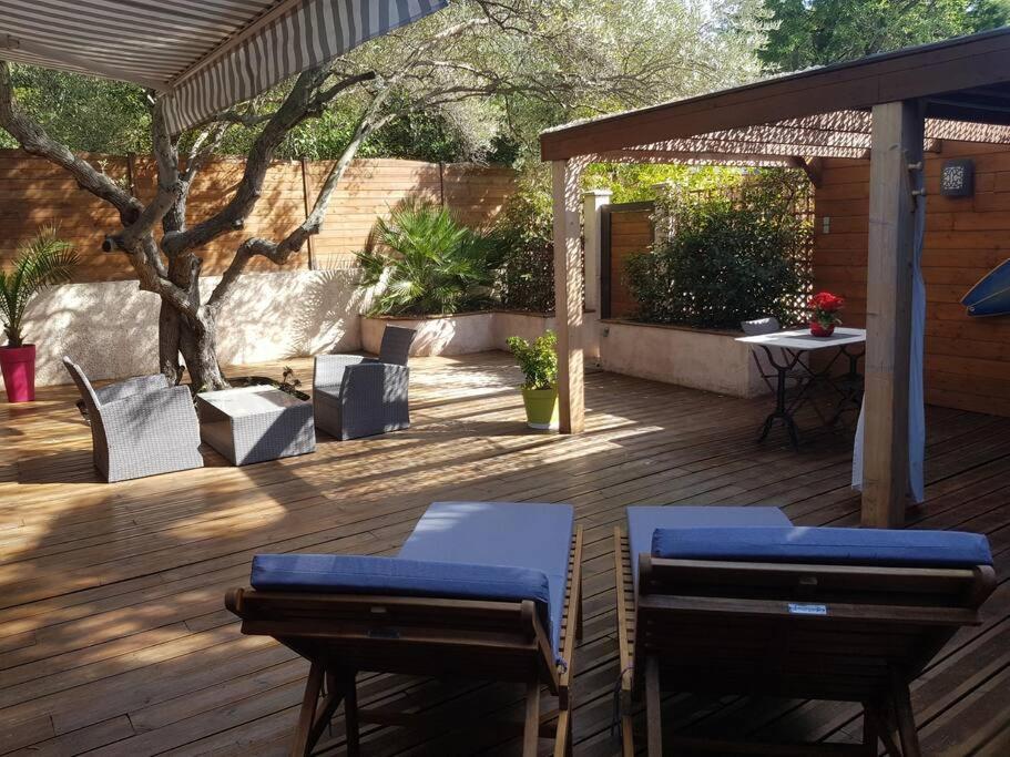 Studio Jacuzzi Prive A 8 Min A Pied De La Plage La Ciotat Exterior foto