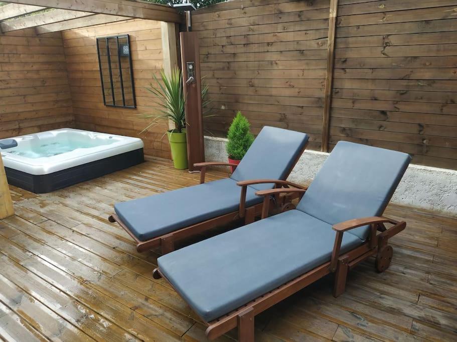 Studio Jacuzzi Prive A 8 Min A Pied De La Plage La Ciotat Exterior foto