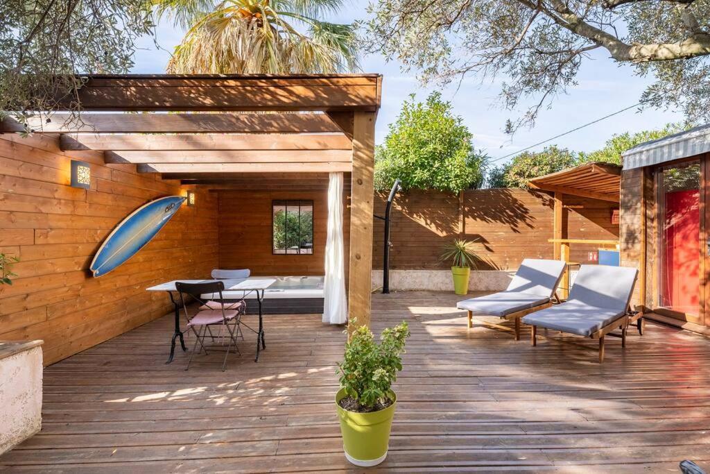 Studio Jacuzzi Prive A 8 Min A Pied De La Plage La Ciotat Exterior foto